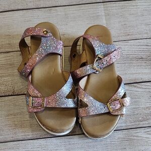 Sparkly Multicolor Kids Sandals